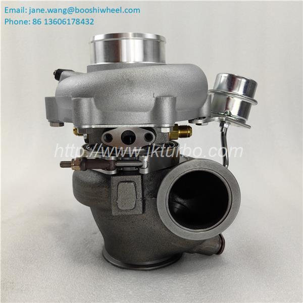 G25-660 Reverse Rotation Turbo Charger Ball Bearing Cartridge 877895-5010S with Internal Wastegate Back Housing V-band AR 0.92 740902-0077