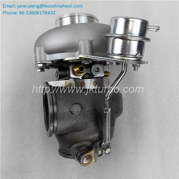 G25-660 877895-5009S Reverse Rotation Ball Bearing Turbocharger with Internal Wastegate Cast Iron Turbine Housing V-band AR 0.72 740902-0076